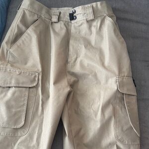 Burnside Men's Tan Snow Cargo Pants